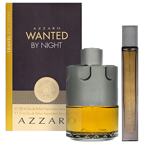 Azzaro Wanted By Night 100ML EDP + 15ML EDP