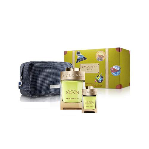 Bvlgari Man Wood Neroli 100ML EDP + 15MLEDP + Pouch