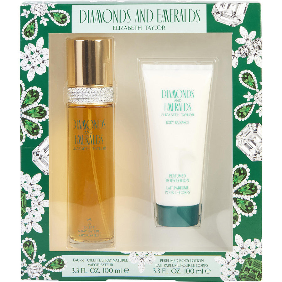 Diamonds & Emeralds 100ml EDT + 100ml Perfumed Body Lotion