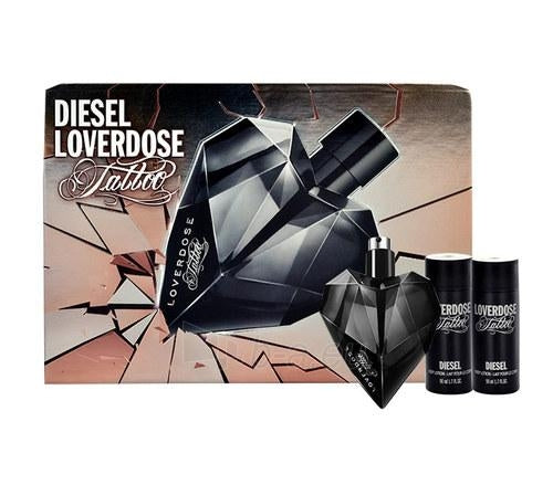 Diesel Lover Dose Tatoo 30ML + 50ML Shower Gel + 50ML Body Lotion