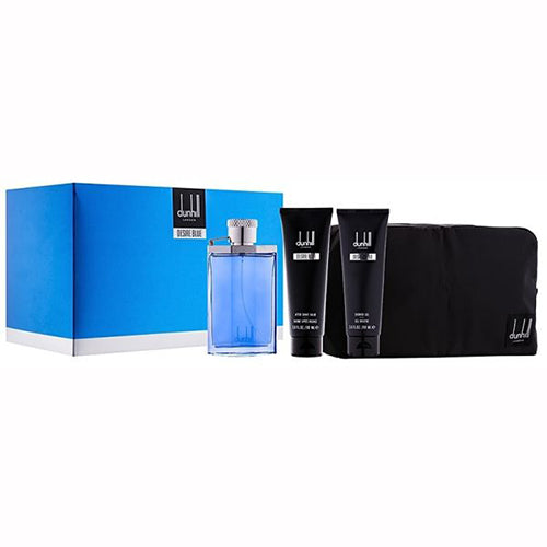 Dunhill Desire Blue 100ml + 100ml Afther Shave Balm + 90ml Shower Gel + Bag