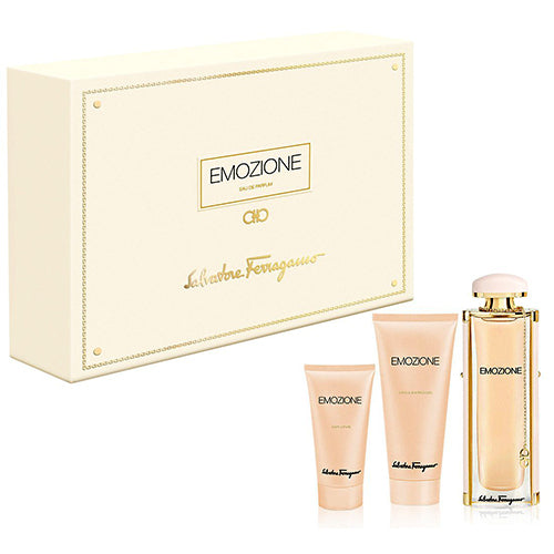 Emozione 90ML EDP+ 100ML Shower Gel + 50ML Body Lotion