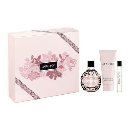 Jimmy Choo 100ML EDP + 100ML Body Lotion + 7.5ML EDP