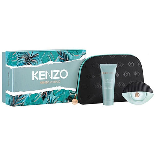 Kenzo World  50ML + 75ML Body Lotion + Bag