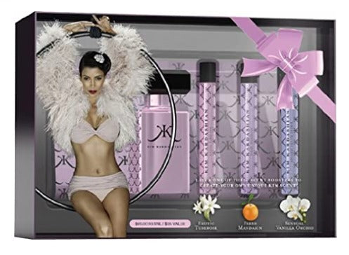 Kim Kardashian 30ml EDP + 3 x 10ml Rollerball + Bag