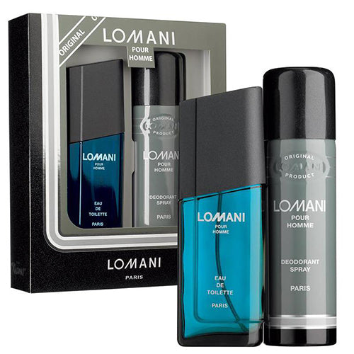 Lomani 100ml EDT + 200ml Deo Spray