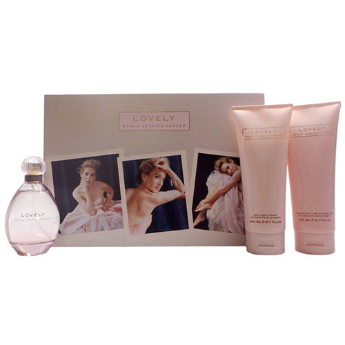 Lovely 100ml EDP + 15ml EDP + 200ml Body Lotion + 200ml Shower Gel