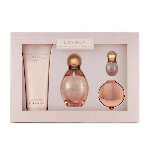 Lovely 100ML + 200ML Body Lotion + Compact Mirror + 5ML EDP