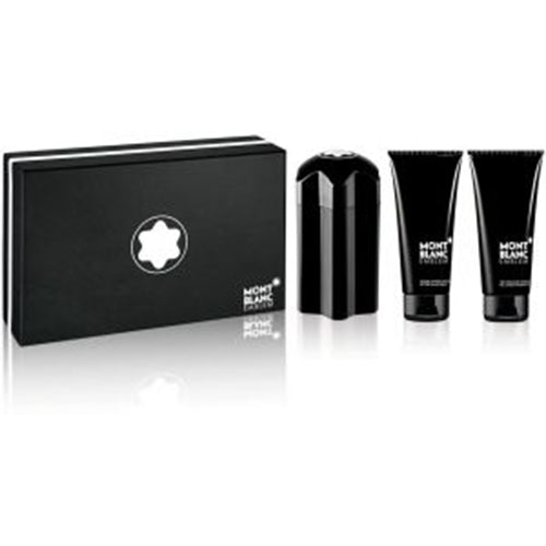 Mont Blanc Emblem 100ml EDT + 100ml Aftershave + 100ml Shower Gel