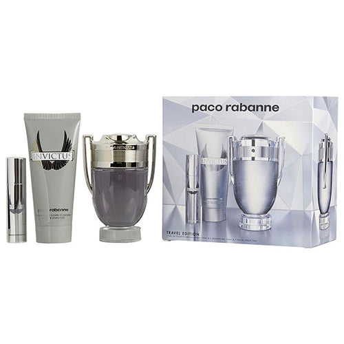 Paco Invictus 100ml + 75ML Shower Gel + 10ML EDT