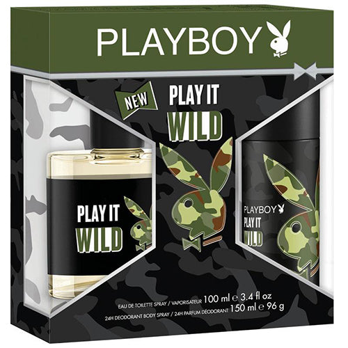 Playboy Play It Wild 100ml + 150ML Deo