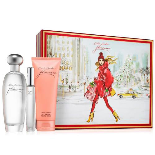 Pleasures 100ml EDP + 100ML Body Lotion + 6ML EDP