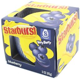 Starburst Blueberry Scented Candle 85G