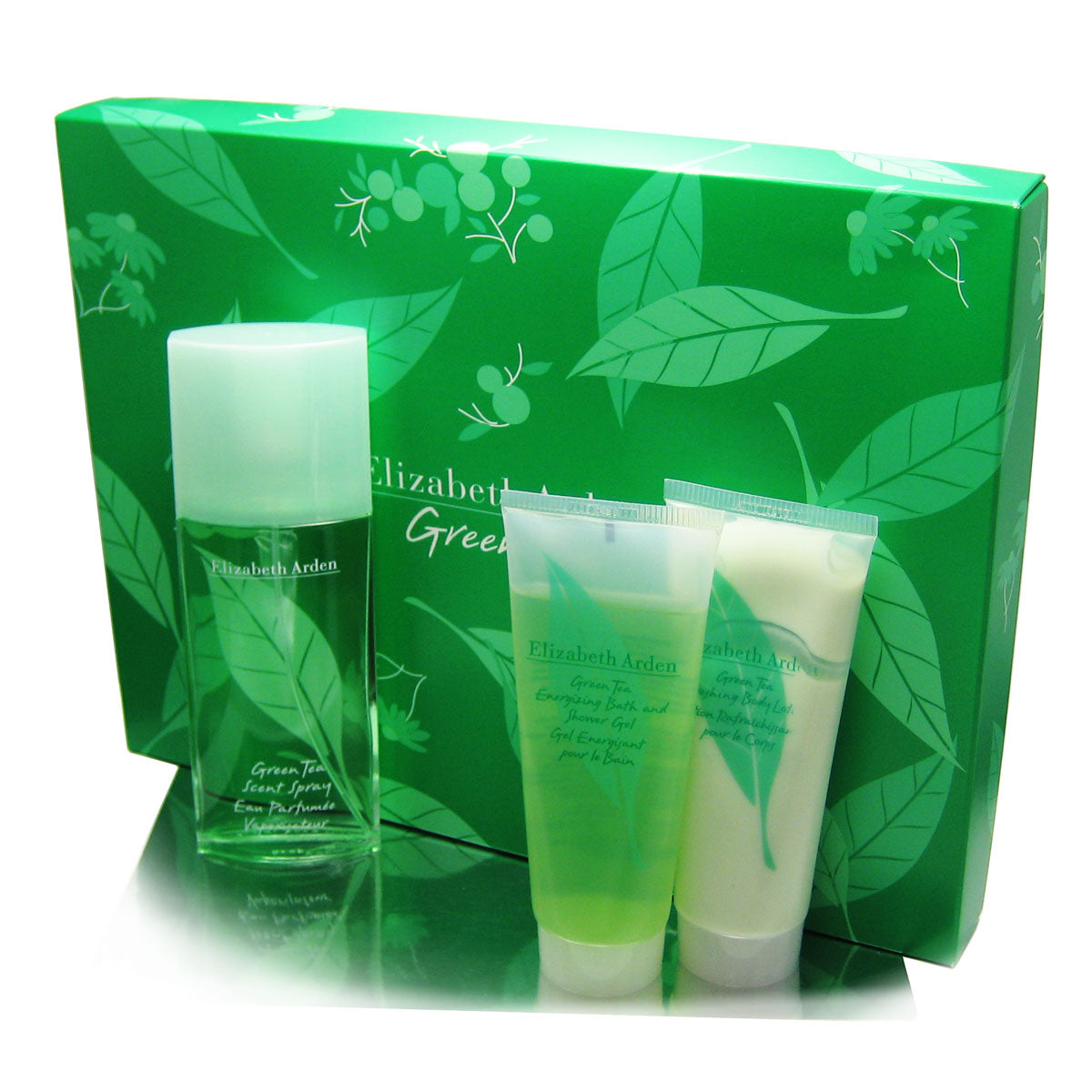 Green Tea 100ml EDP + 100ml Body Lotion + 100ml Shower Gel